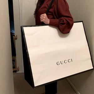 XL Gucci Shopping Bag